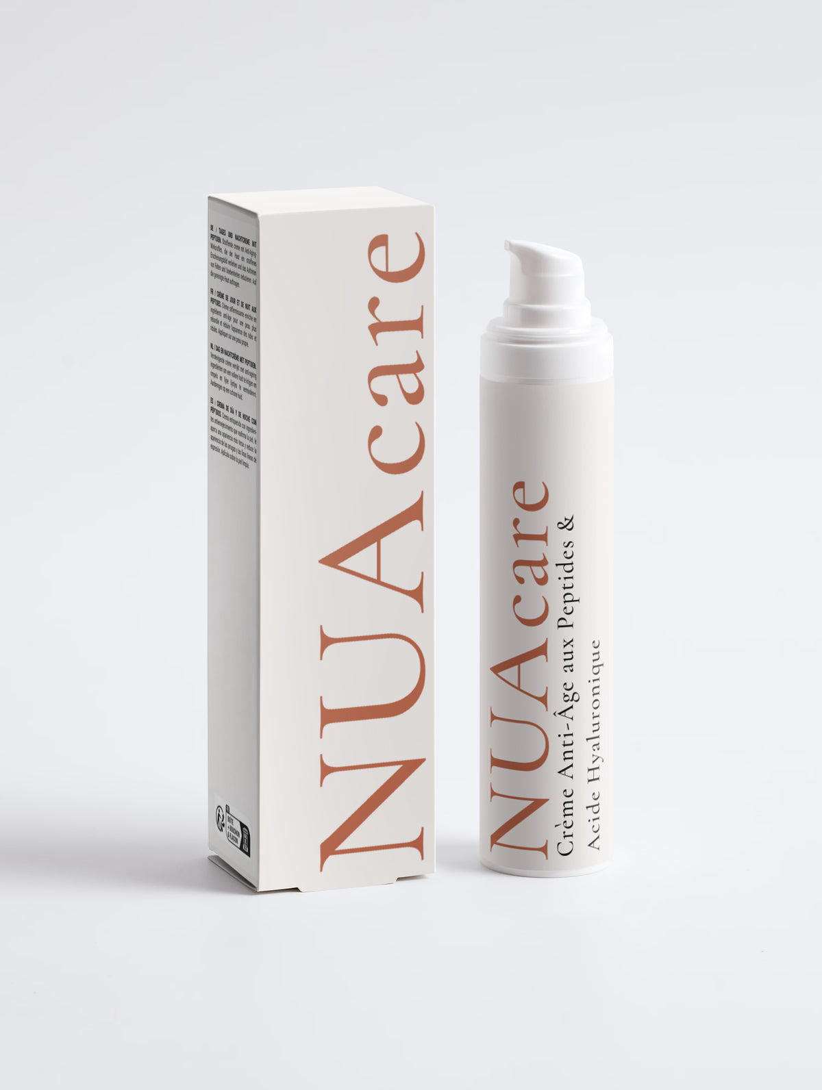 Crème anti-âge aux peptides & acide hyaluronique