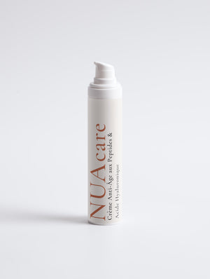 Crème anti-âge aux peptides & acide hyaluronique